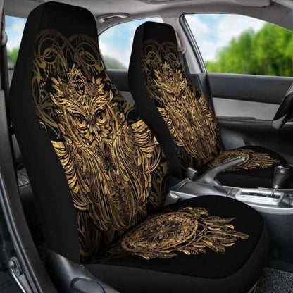 Golden Owl Car Seat Cover (Set of 2) 174716