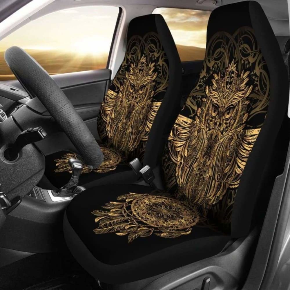 Golden Owl Car Seat Cover (Set of 2) 174716