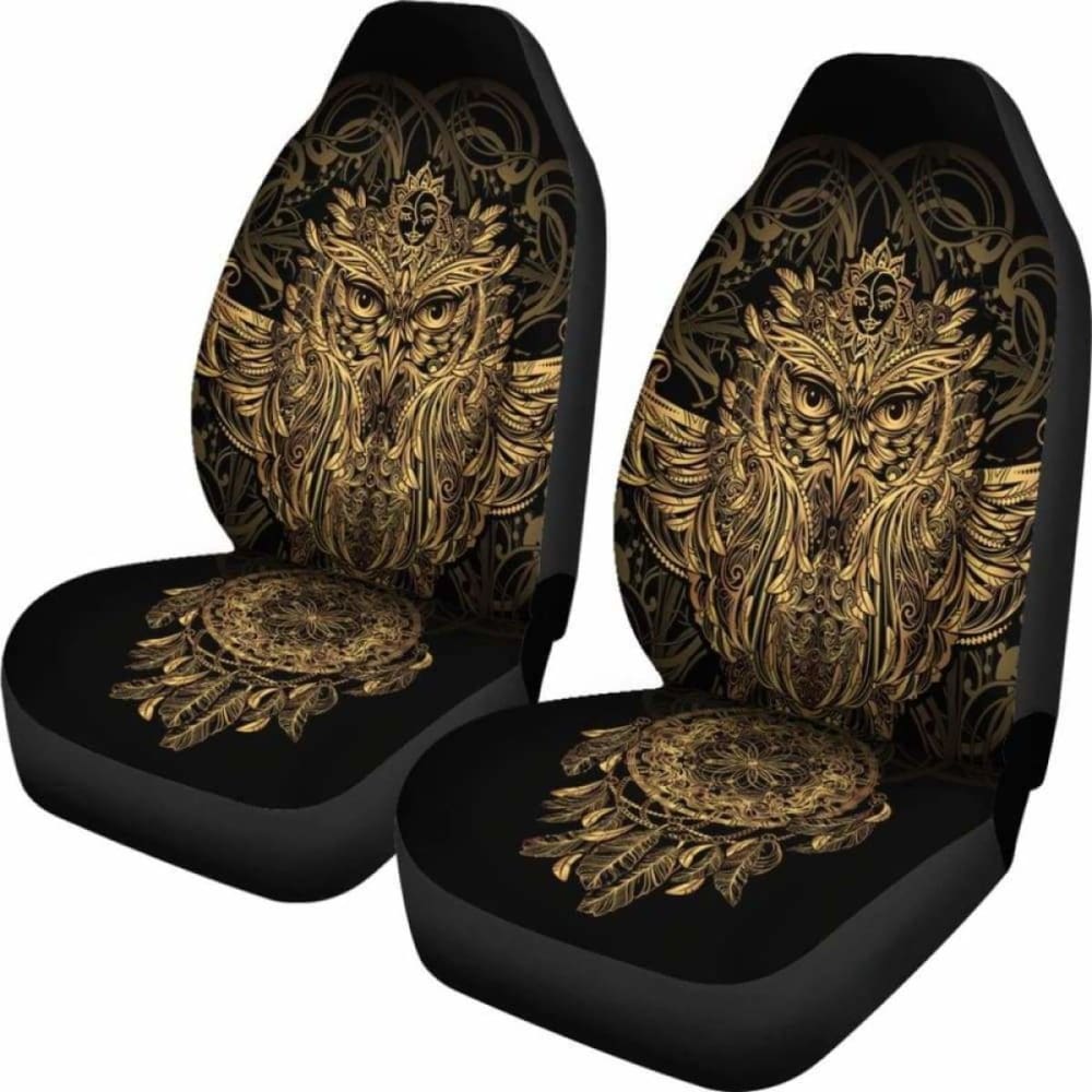 Golden Owl Car Seat Cover (Set of 2) 174716