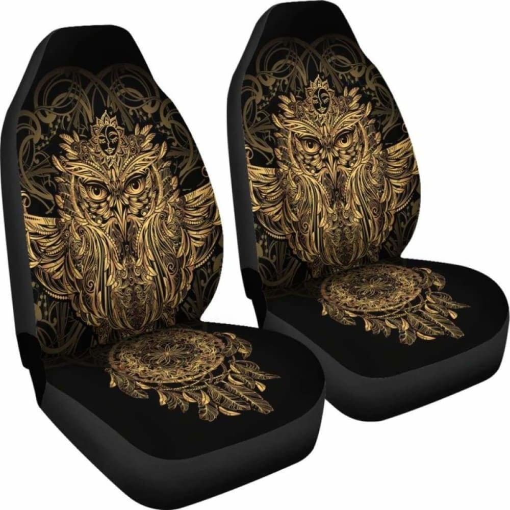 Golden Owl Car Seat Cover (Set of 2) 174716