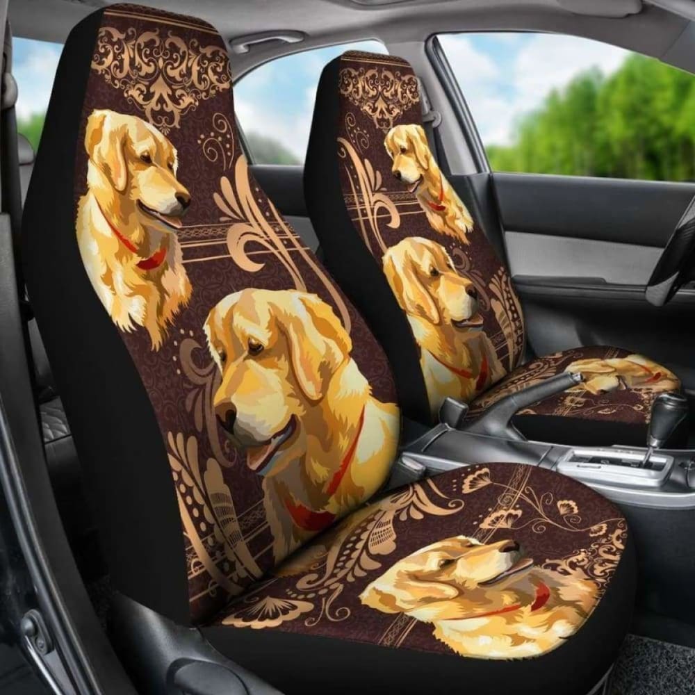 Golden Retriever Car Seat Covers 01 115106