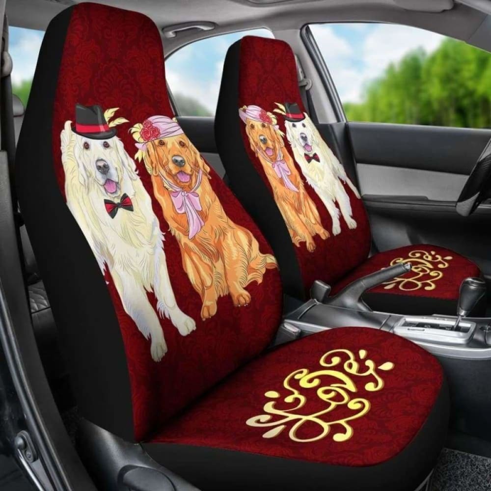 Golden Retriever Car Seat Covers 03 115106
