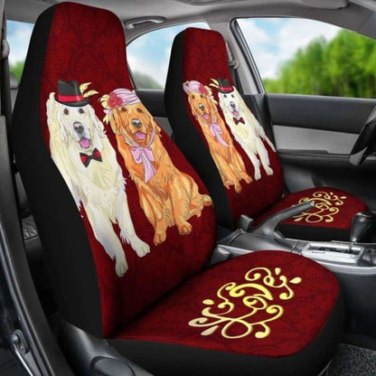 Golden Retriever Car Seat Covers 03 115106