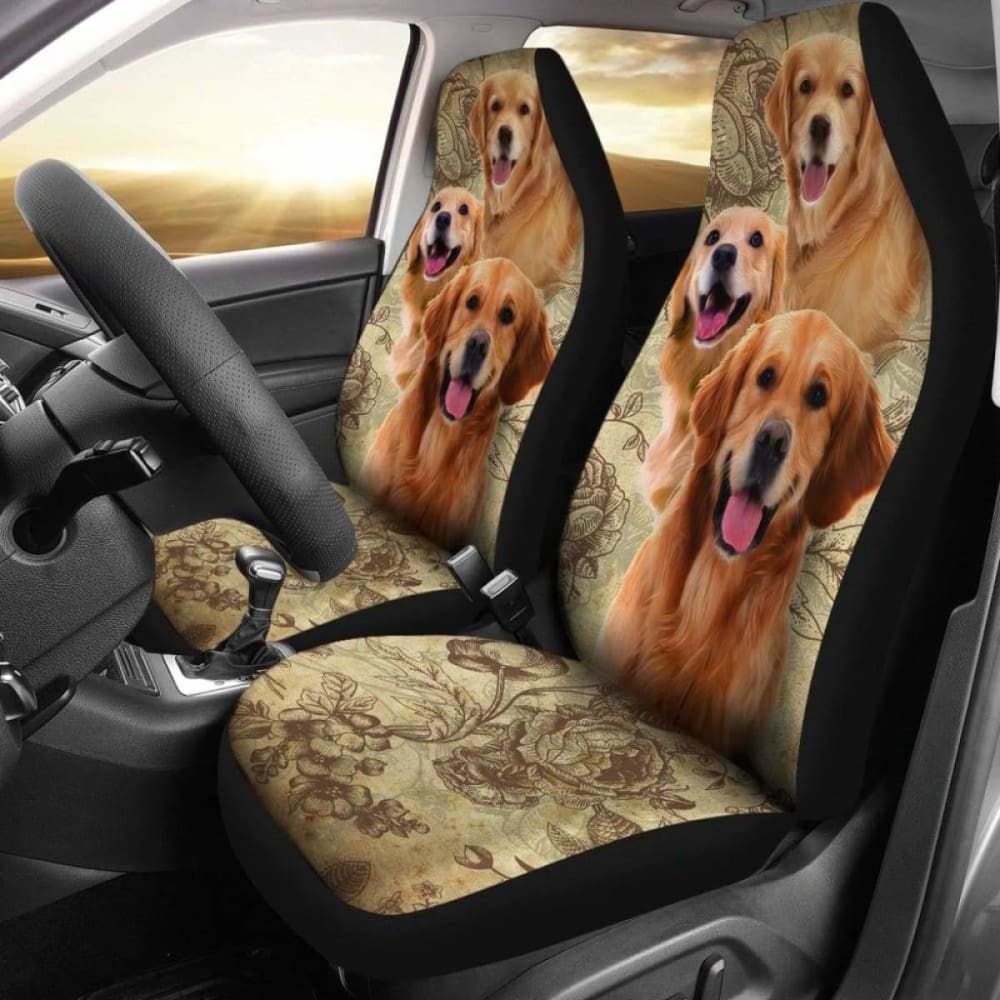 Golden Retriever - Car Seat Covers 115106
