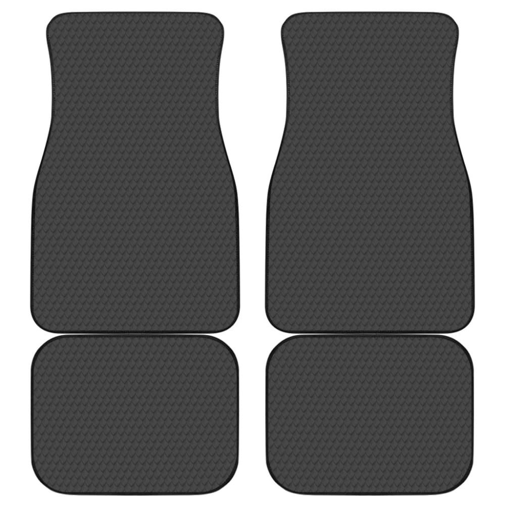 Gray Dragon Skin Scale Car Floor Mats 212703 - YourCarButBetter