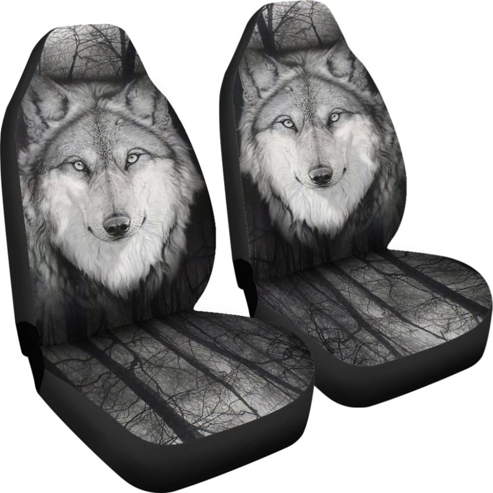 Gray Wolf Car Seat Covers 174510 - YourCarButBetter