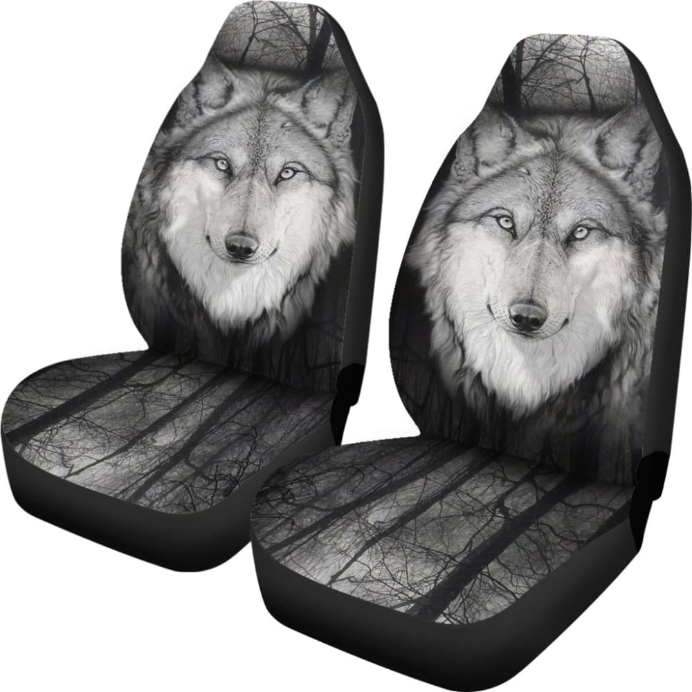Gray Wolf Car Seat Covers 174510 - YourCarButBetter