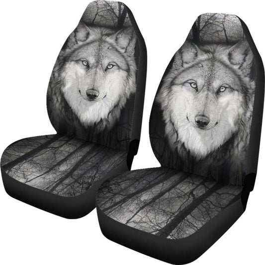 Gray Wolf Car Seat Covers 174510 - YourCarButBetter