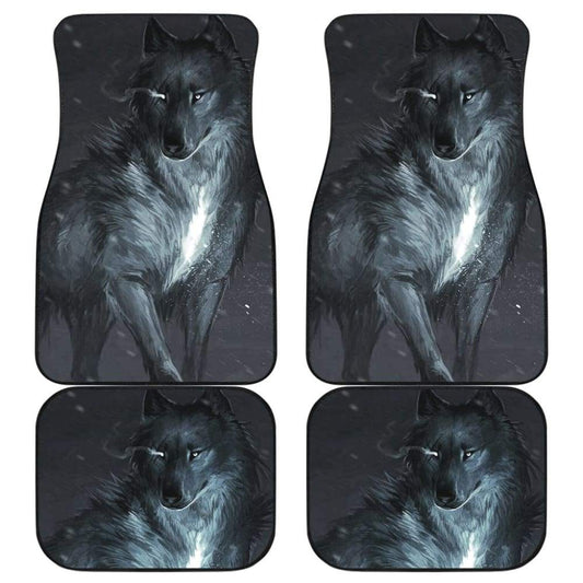 Great Alpha Wolf Gift Idea Car Floor Mats 212002