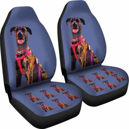 Great Dane Car Seat Covers Brindle 115106