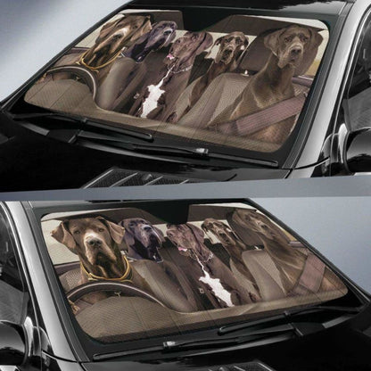 Great Dane Dogs 4 RHD - Auto Sun Shade 172609 - YourCarButBetter