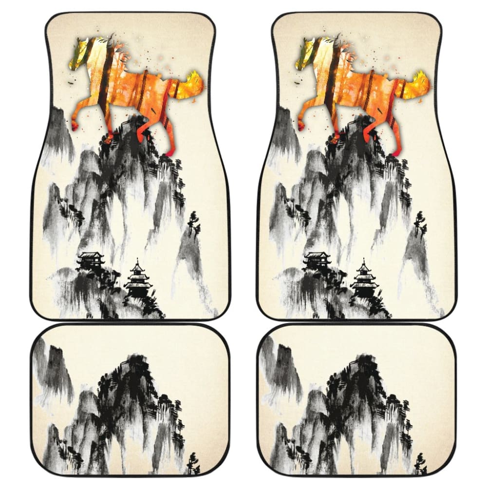 Great Horse Mountain Car Floor Mats 211003