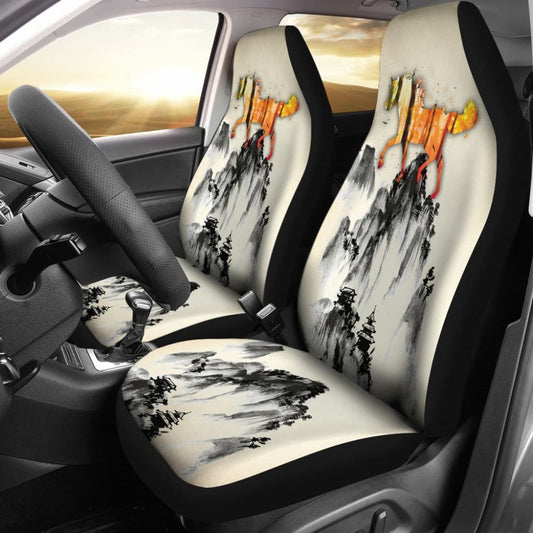 Great Horse Mountain Car Seat Covers 211003