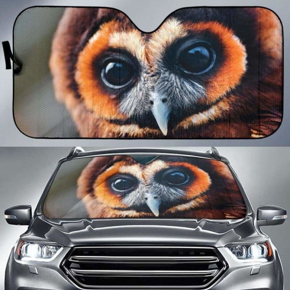 Great Owl Eyes Car Auto Sun Shades 172609 - YourCarButBetter