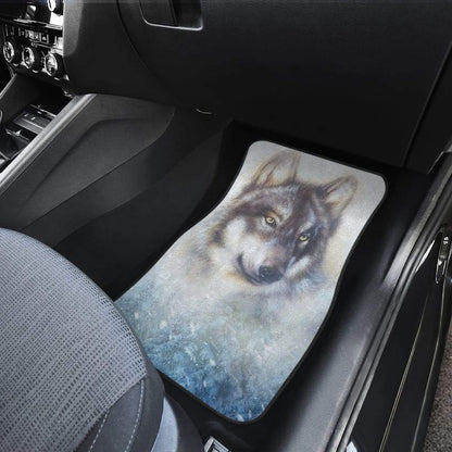 Great Wolf and Snow Car Floor Mats 212302