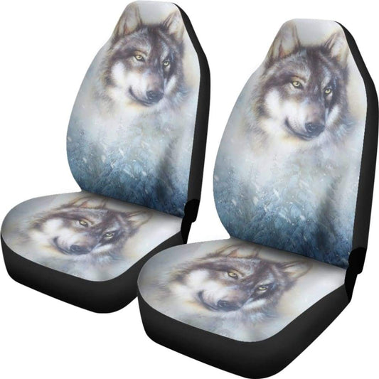 Great Wolf and Snow Car Seat Covers 212302