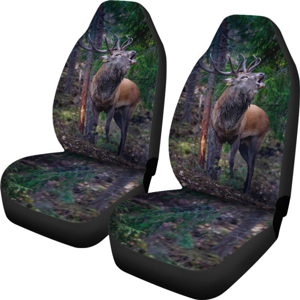 Greatest Elk in Forest Car Seat Cover 210502 - YourCarButBetter