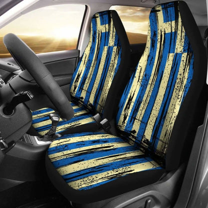 Greece Grunge Flag Car Seat Cover 1 232125 - YourCarButBetter