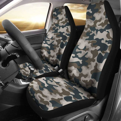 Green Brown Black Camo Car Seat Cover 112608