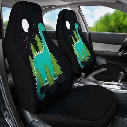 Green Dinosaur Car Seat Covers 154813 - YourCarButBetter