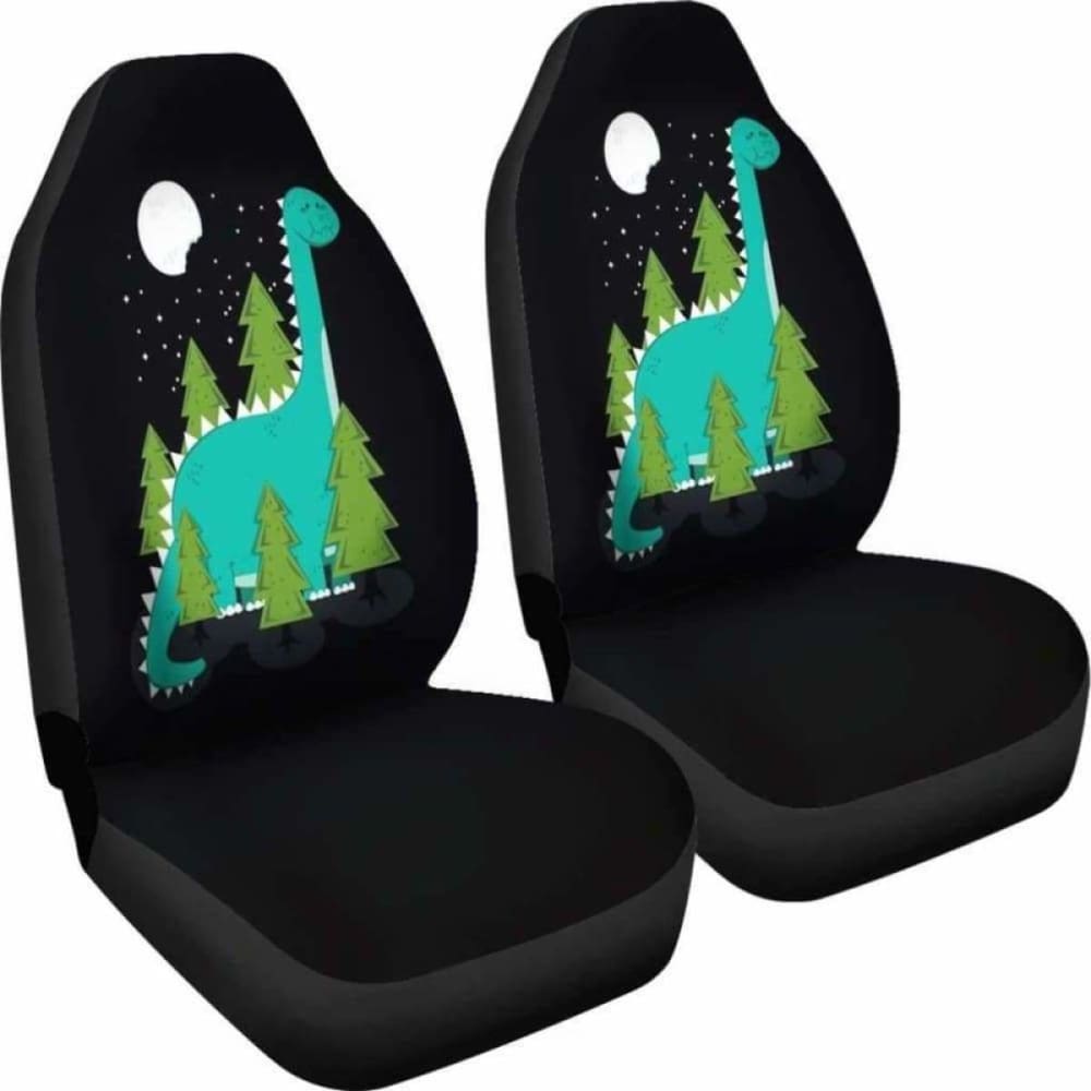 Green Dinosaur Car Seat Covers 154813 - YourCarButBetter