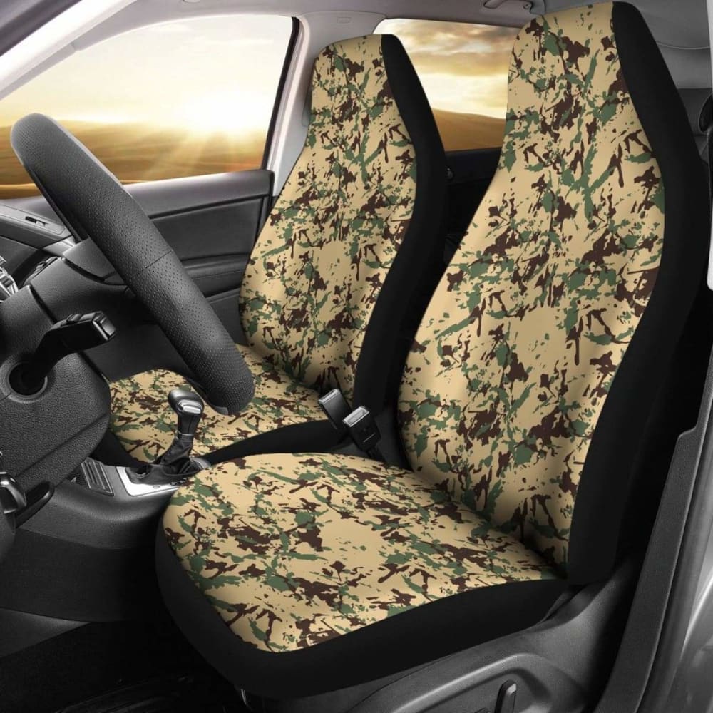Green Forest Camo Car Seat Cover 112608