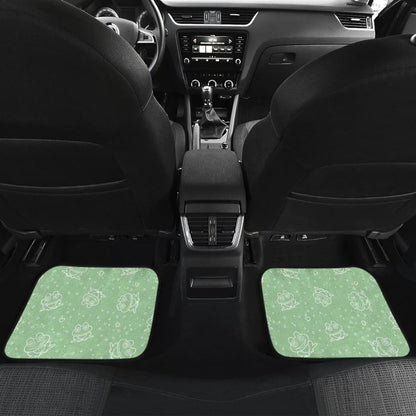 Green Frog Design Car Floor Mats 211507 - YourCarButBetter