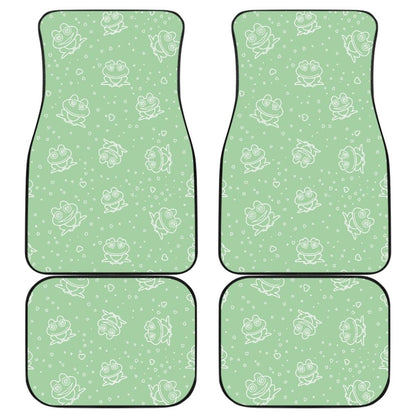 Green Frog Design Car Floor Mats 211507 - YourCarButBetter
