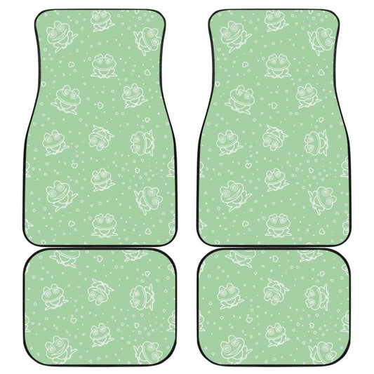 Green Frog Design Car Floor Mats 211507 - YourCarButBetter