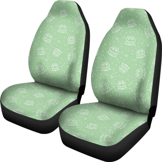Green Frog Design Car Seat Covers 211507 - YourCarButBetter