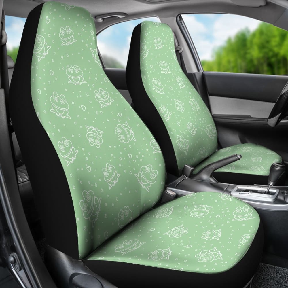 Green Frog Design Car Seat Covers 211507 - YourCarButBetter