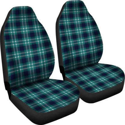 Green Plaid Car Seat Covers 105905 - YourCarButBetter