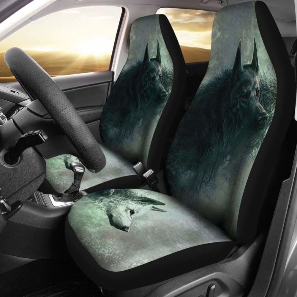 Green Wolf Car Seat Covers Amazing 200904
