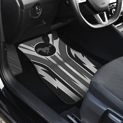 Grey Mustang Car Floor Mats 210501 - YourCarButBetter