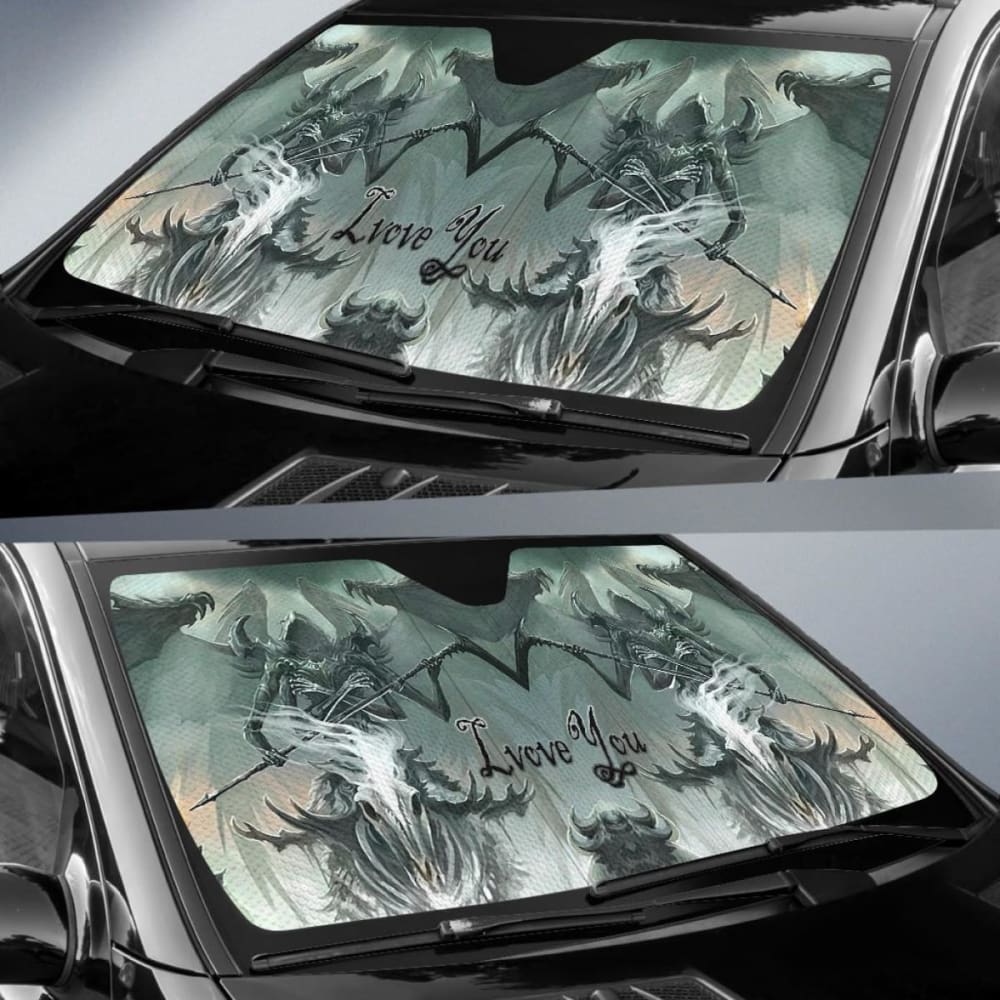 Grim Pearber Angel Car Sun Shades Amazing Gift Ideas 182102 - YourCarButBetter