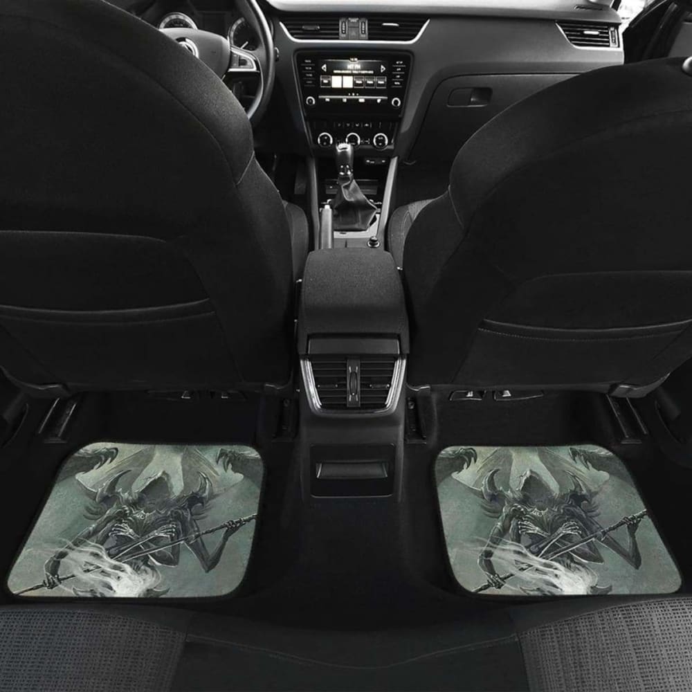 Grim Reaper Angel Car Floor Mats Amazing Gift Ideas 213101 - YourCarButBetter