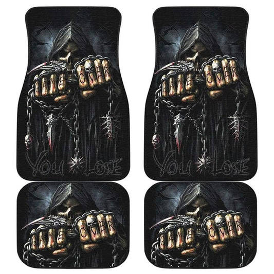 Grim Reaper Black Car Floor Mats Amazing Gift Ideas 211102