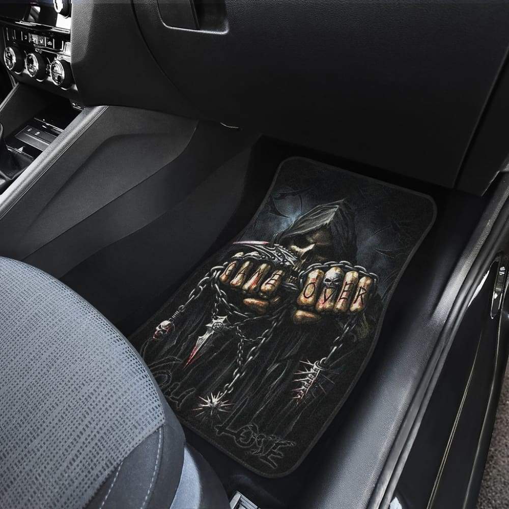 Grim Reaper Black Car Floor Mats Amazing Gift Ideas 211102