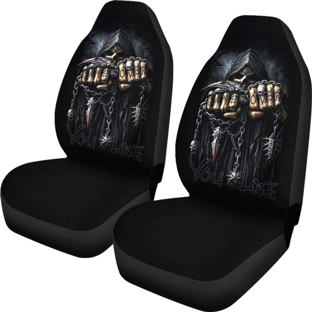 Grim Reaper Black Car Seat Covers Amazing Gift Ideas 211102