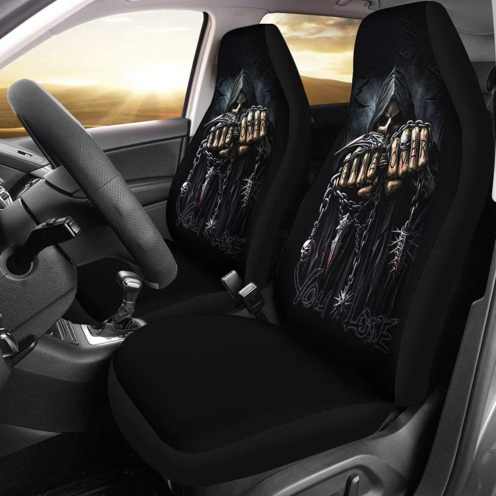 Grim Reaper Black Car Seat Covers Amazing Gift Ideas 211102