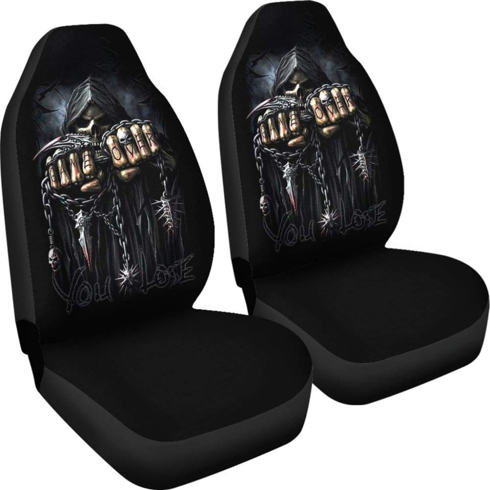 Grim Reaper Black Car Seat Covers Amazing Gift Ideas 211102