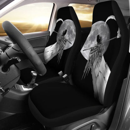 Grim Reaper Full Moon Car Seat Covers 210903 - YourCarButBetter