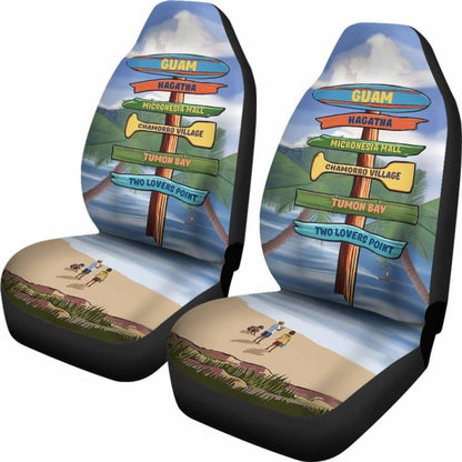Guam Beach And Destinations Guam Car Seat Covers 9 153908 - YourCarButBetter