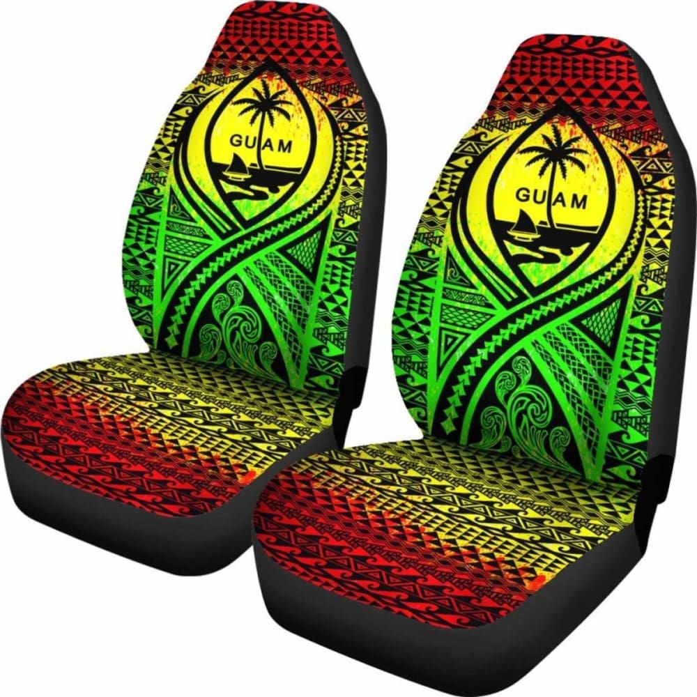 Guam Car Seat Cover Lift Up Reggae 105905 - YourCarButBetter