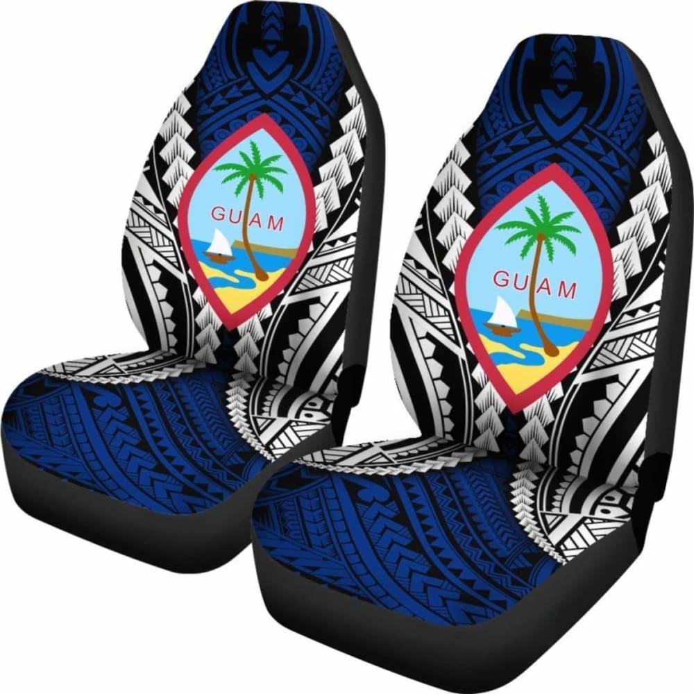 Guam Car Seat Covers - Guam Coat Of Arms Special - 1 105905 - YourCarButBetter