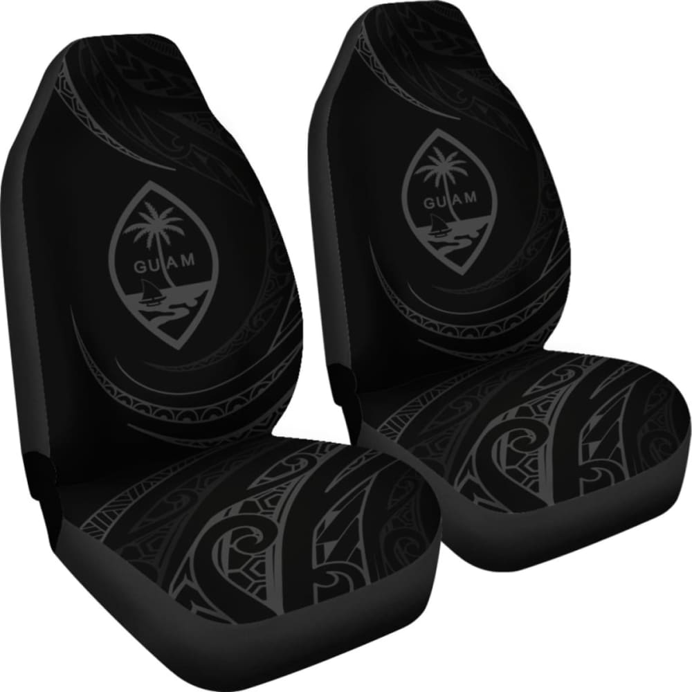 Guam Car Seat Covers - Grey - Frida Style - 105905 - YourCarButBetter