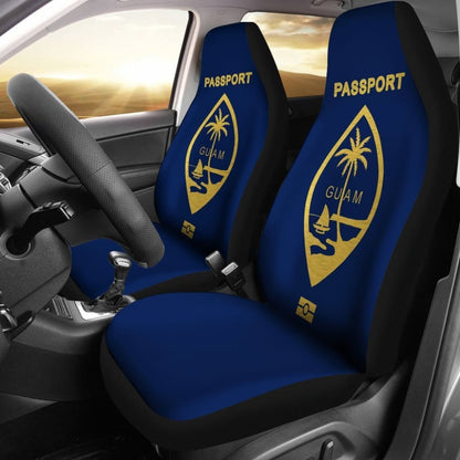 Guam Car Seat Covers - Guam Passport - 093223 - YourCarButBetter