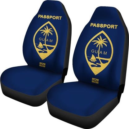 Guam Car Seat Covers - Guam Passport - 093223 - YourCarButBetter
