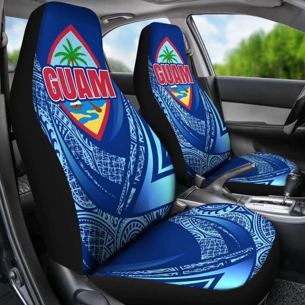Guam Car Seat Covers - Polynesian Patterns Sport Style - 093223 - YourCarButBetter