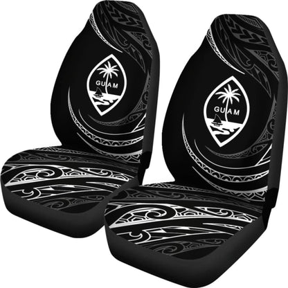 Guam Car Seat Covers - White - Frida Style - 105905 - YourCarButBetter